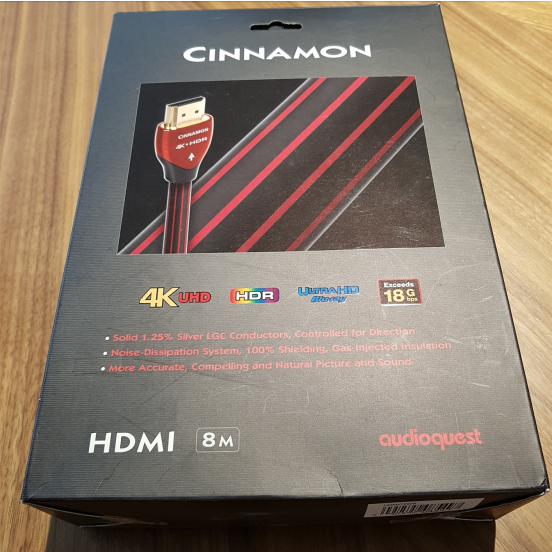 Câble HDMI AUDIOQUEST 8m