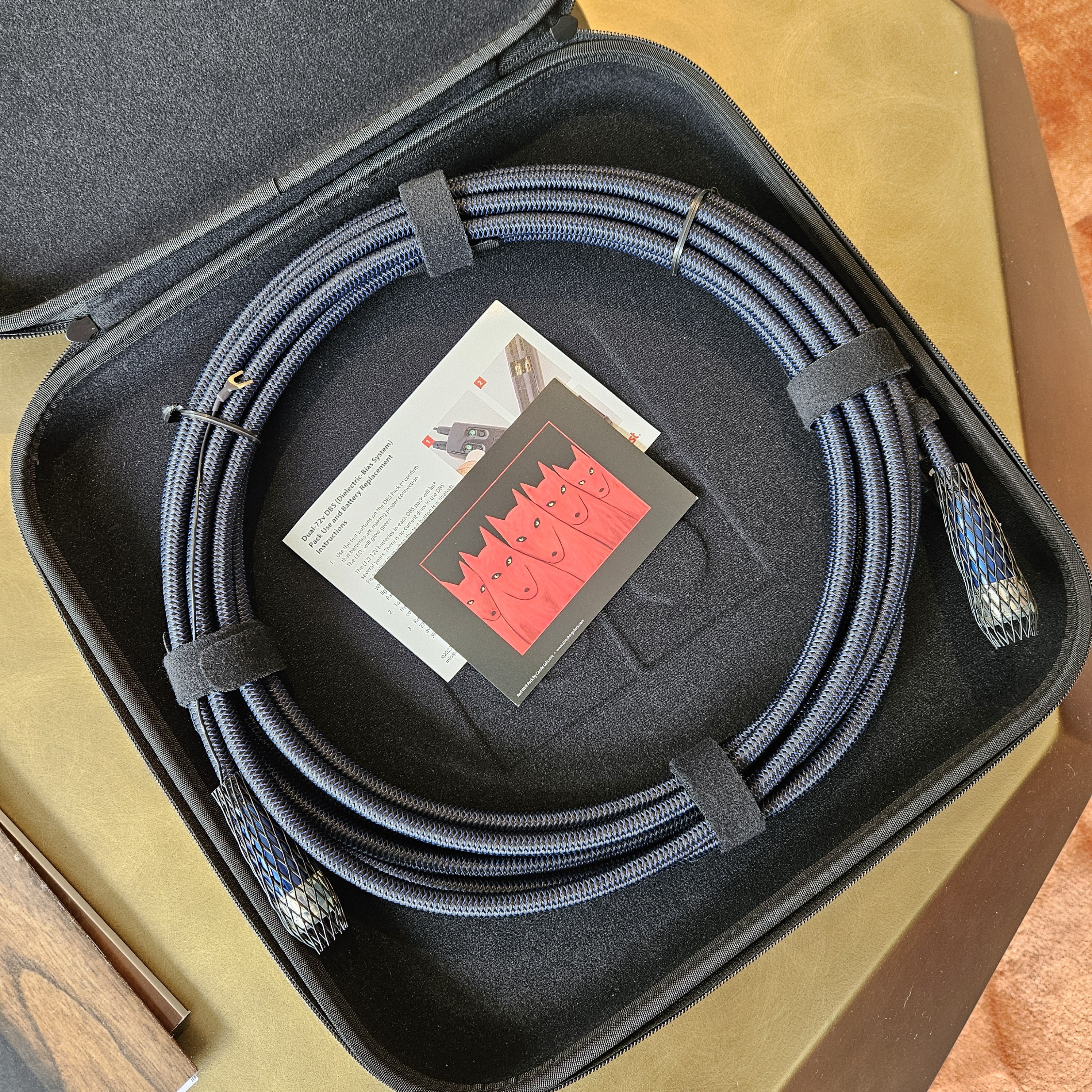 Câble Audioquest Husky pour caissons de basses